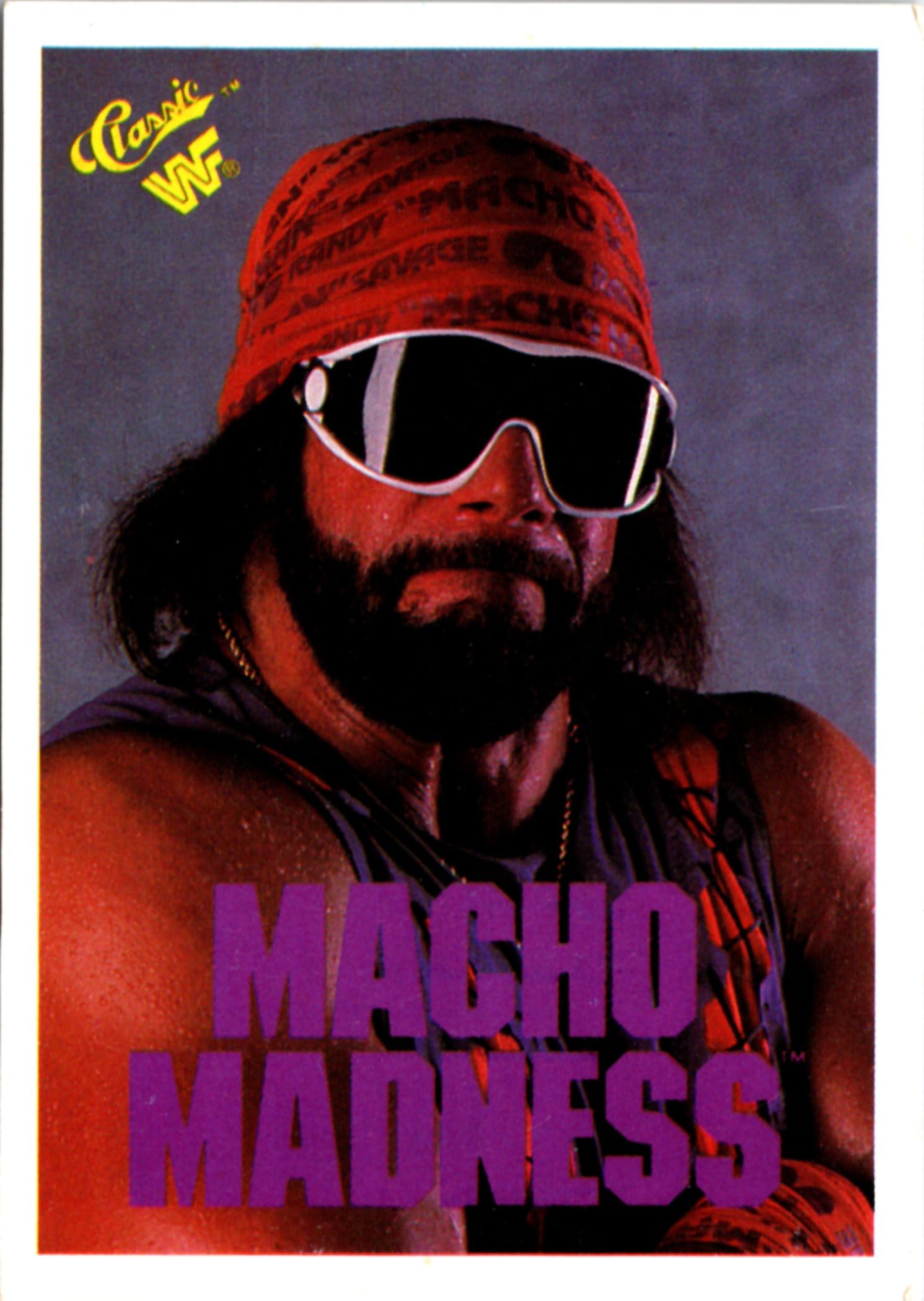 Amazon.com: Randy Macho Man Savage trading card (Wrestling WWE WWF